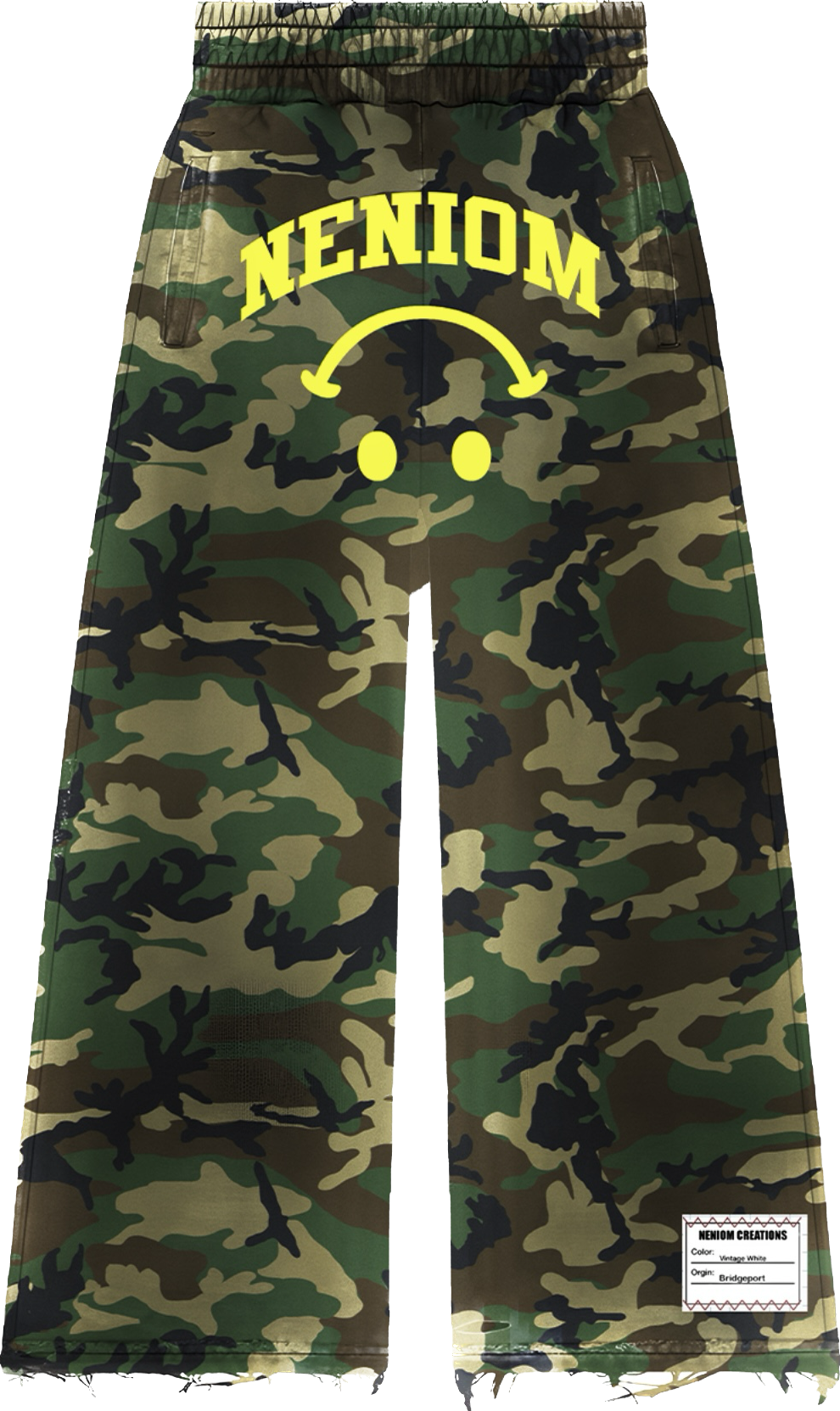 ★ LIMITED ★ Camouflage Upside Face Sweatpants Streetwear Y2K Fashion