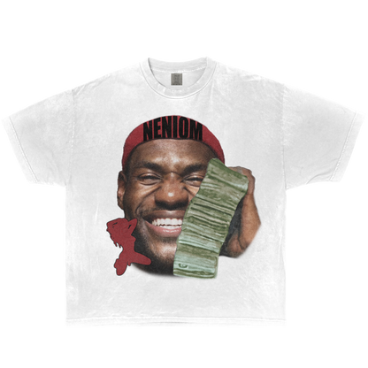 Camisa cuadrada Lebron James Money Talk