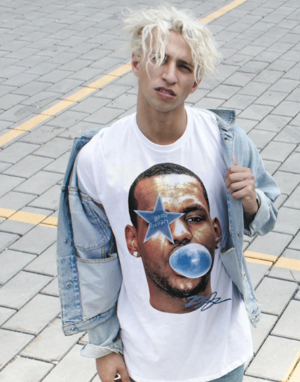 Lebron Bubble Gum Boxy Vintage Shirt Oversized Graphic Unisex Streetwear Y2K Neniom