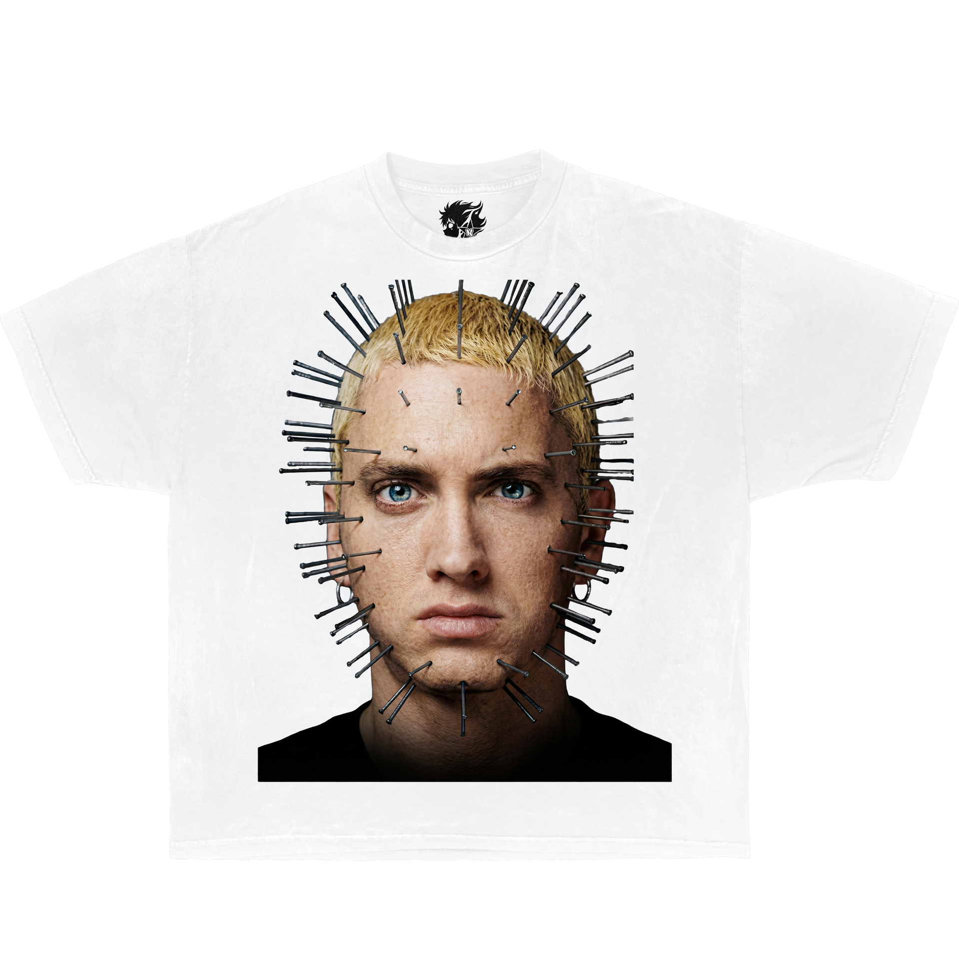 Eminem slim shady hip hop graphic t shirt rap music portrait tee