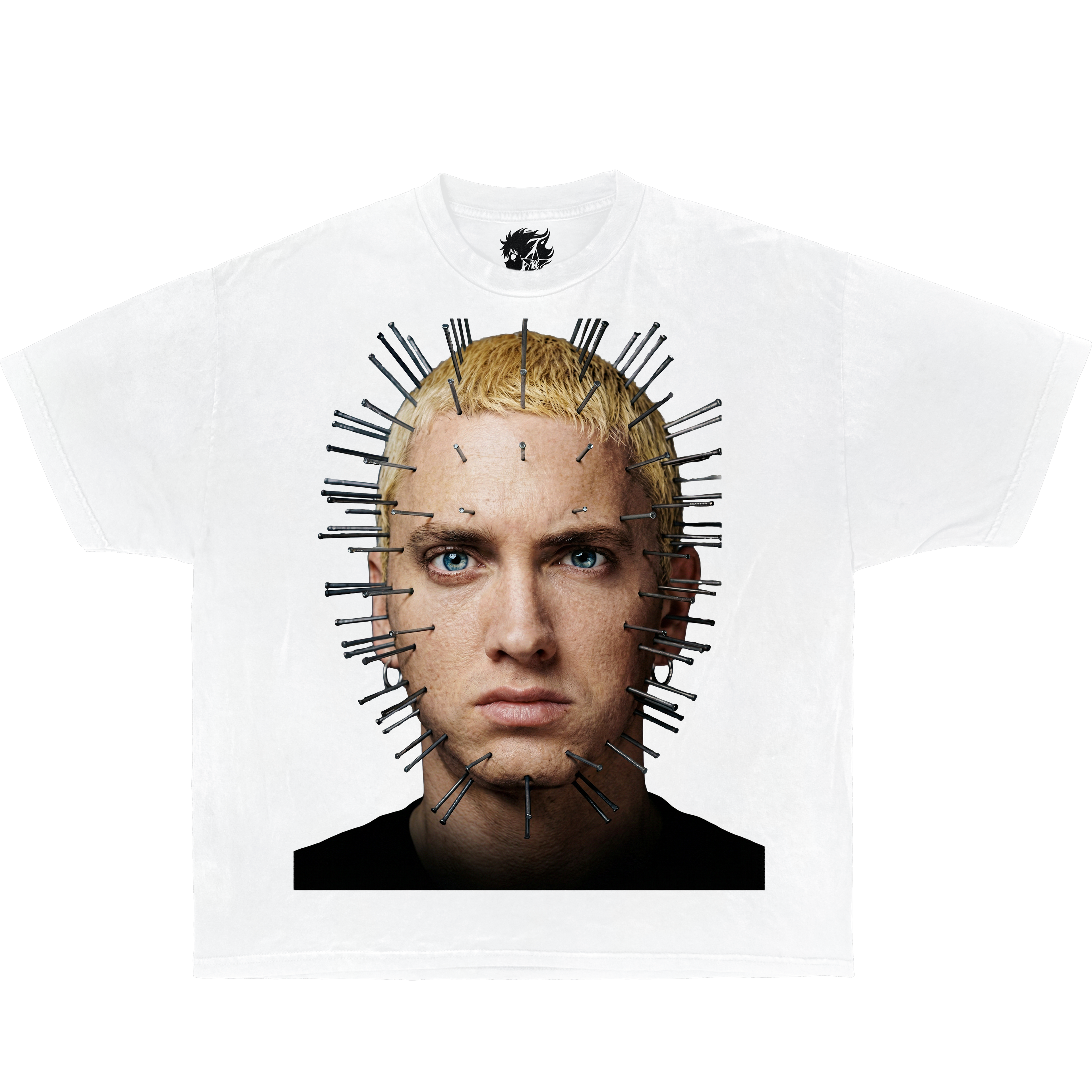 Eminem slim shady hip hop graphic t shirt rap music portrait tee