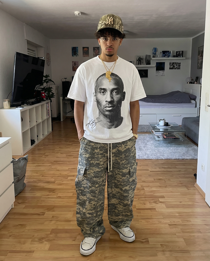 Kobe Black Mamba Bryant Finals Oversized Boxy T-shirt Streetwear Y2K Vintage - Neniom