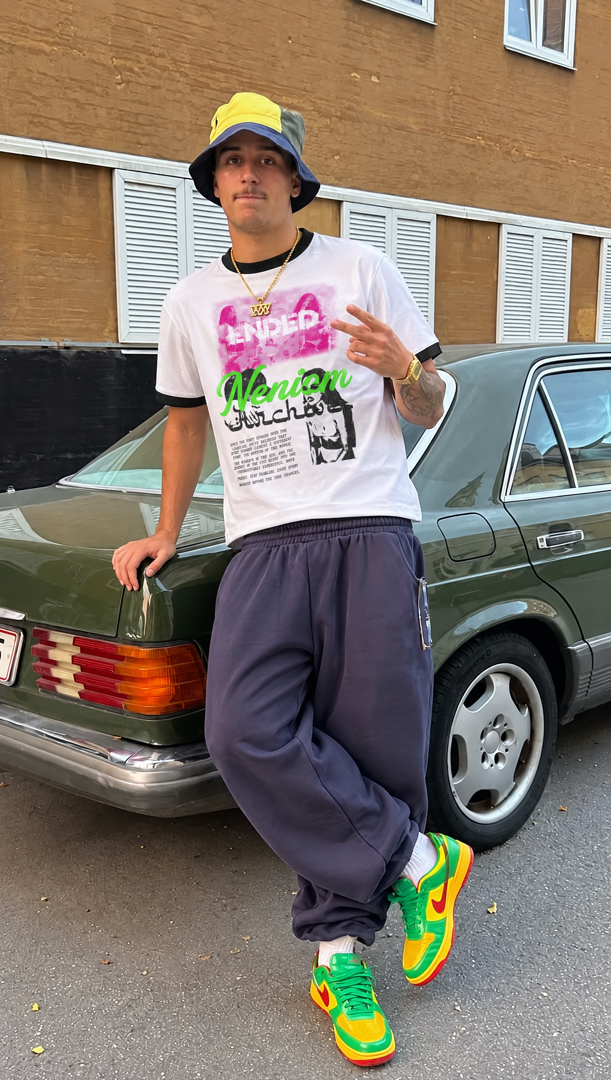 Neniom Archive Password Ringer Y2K Tee Shirt