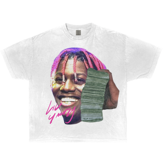 Lil Yachty Money Talk Boxy T-shirt Streetwear Y2K