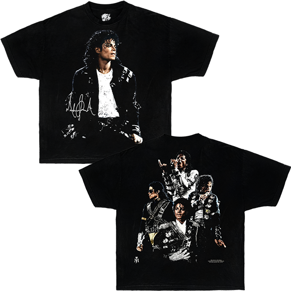 Michael Jackson King of Pop Shirt Vintage Boxy Tee Streetwear Y2K Oversized Graphic - Neniom