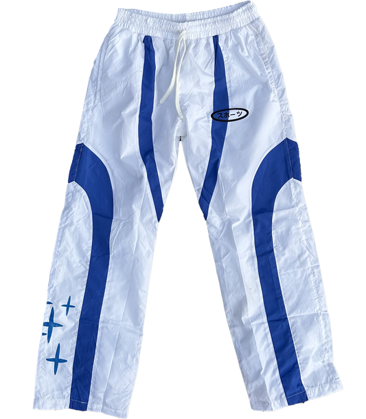 ★LIMITED★ JAPANESE NENIOM NYLON WHITE TRACKSUIT PANTS