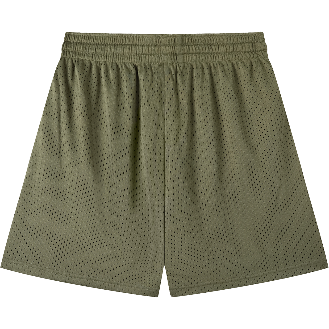 Mesh Drawstring Olive Green Shorts – Unisex Streetwear