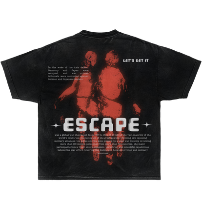 Neniom Escape Together Garment-Dyed Tee Streetwear Y2K