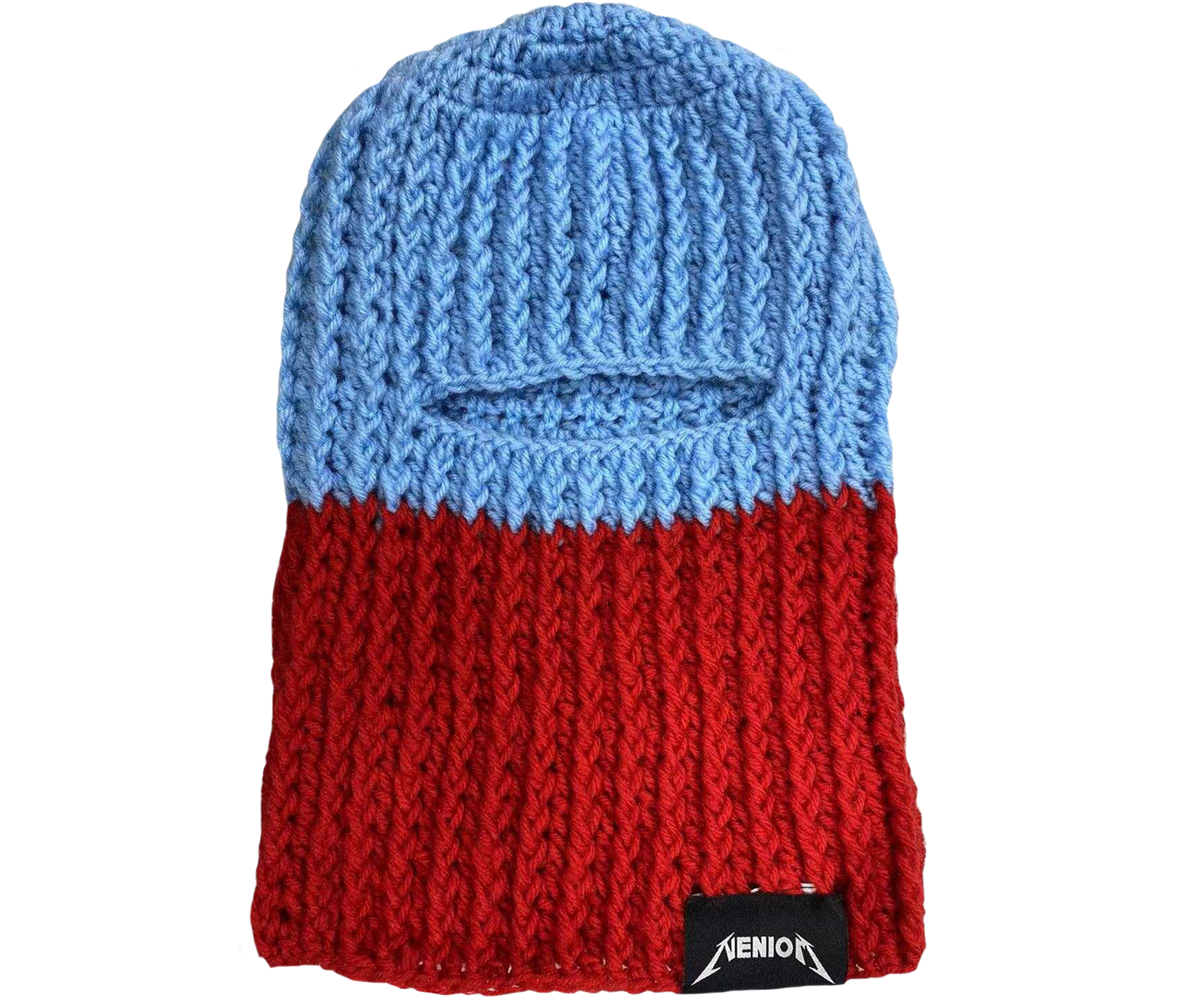 ★ Limited ★ Neniom Half & Half Ski Mask Blue/Red