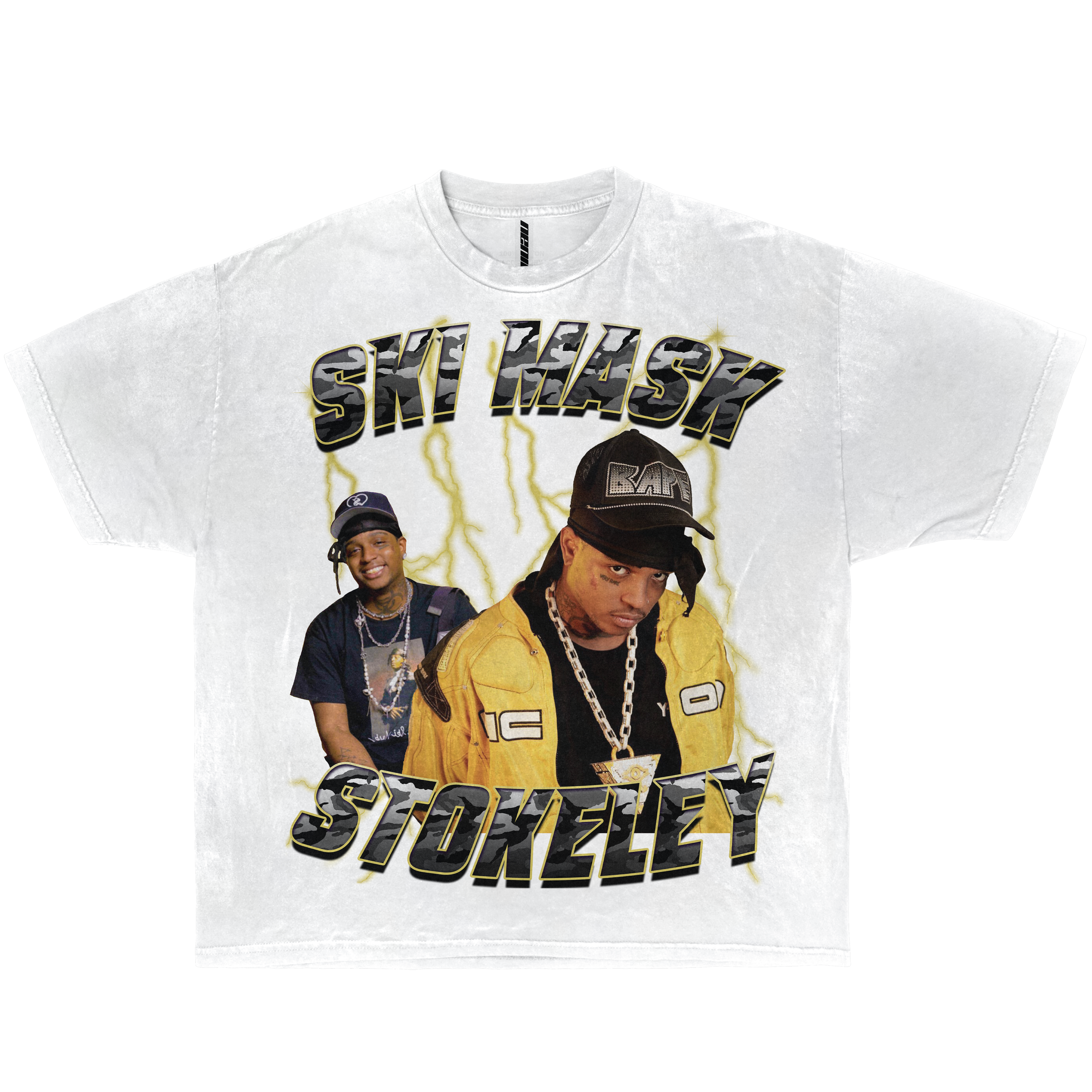 SKI MASK SLUMP GOD VINTAGE SHIRT GRAPHIC RAP TEE SKIMASK STREETWEAR