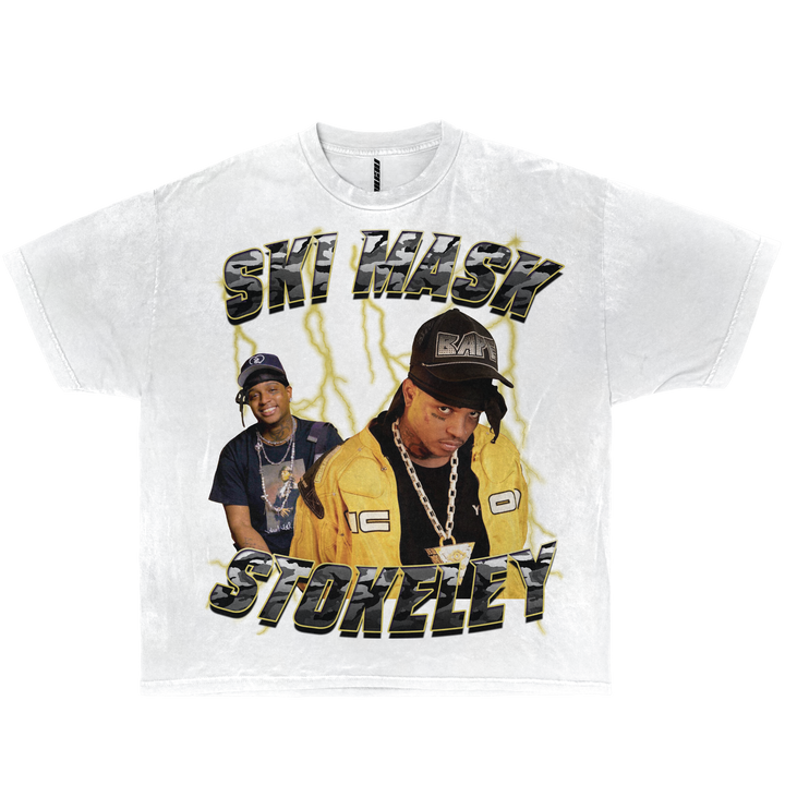 SKI MASK SLUMP GOD VINTAGE SHIRT GRAPHIC RAP TEE SKIMASK STREETWEAR