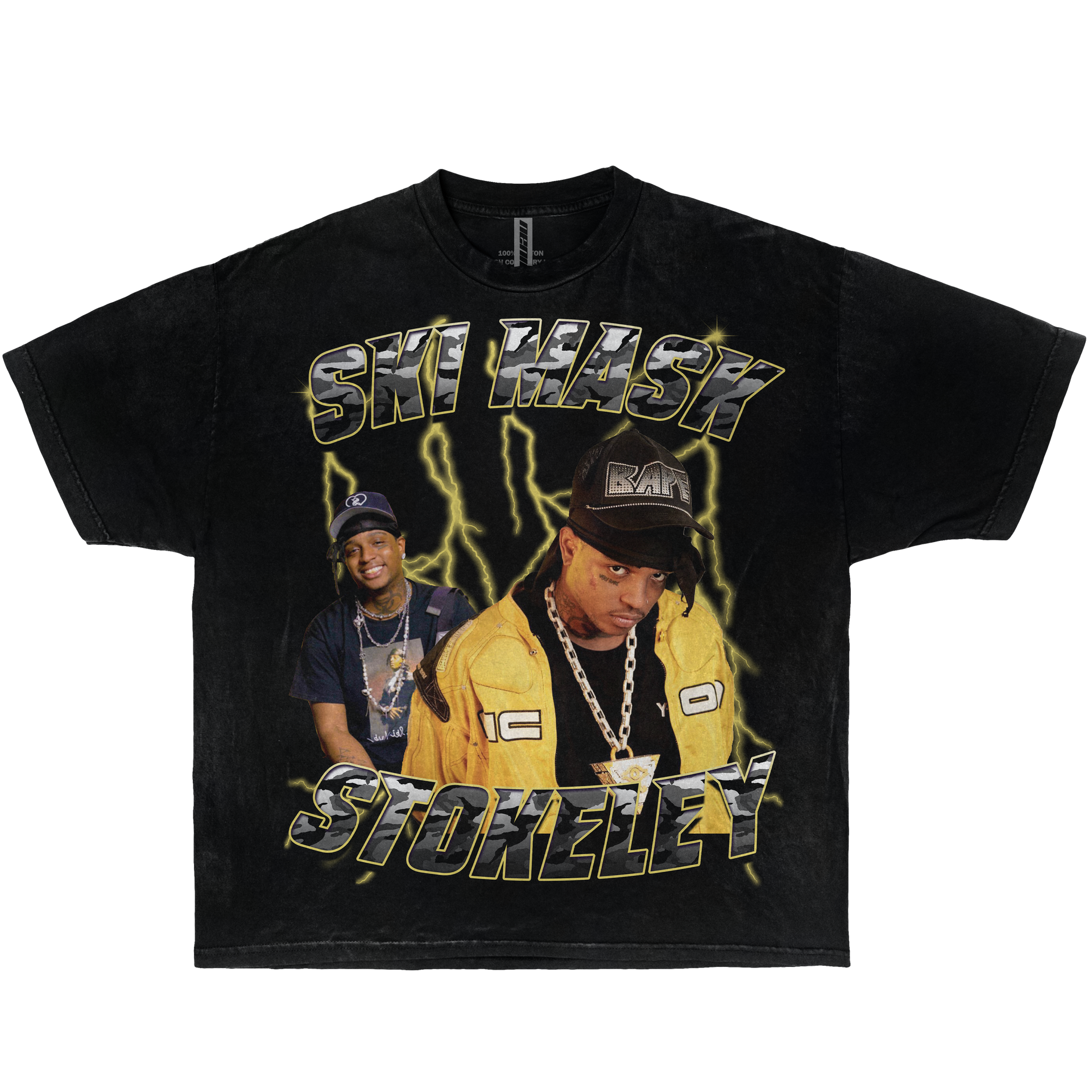 SKI MASK SLUMP GOD VINTAGE SHIRT GRAPHIC RAP TEE SKIMASK STREETWEAR Neniom