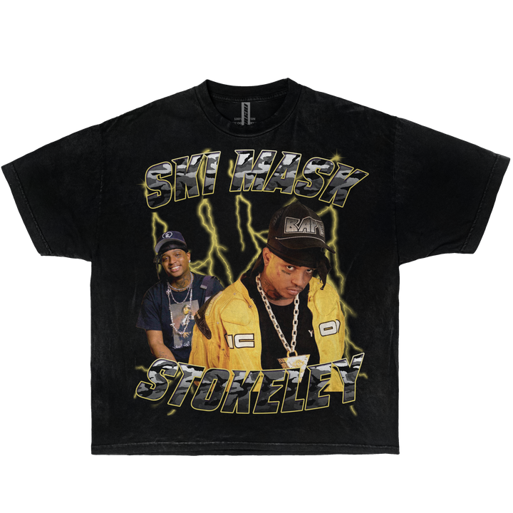 SKI MASK SLUMP GOD VINTAGE SHIRT GRAPHIC RAP TEE SKIMASK STREETWEAR
